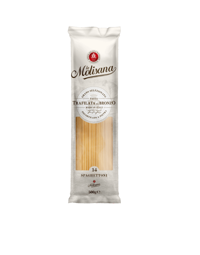 Spaghettoni Pasta De Sémola De Trigo Duro La Molisana 500g Caja X12 Paquetes