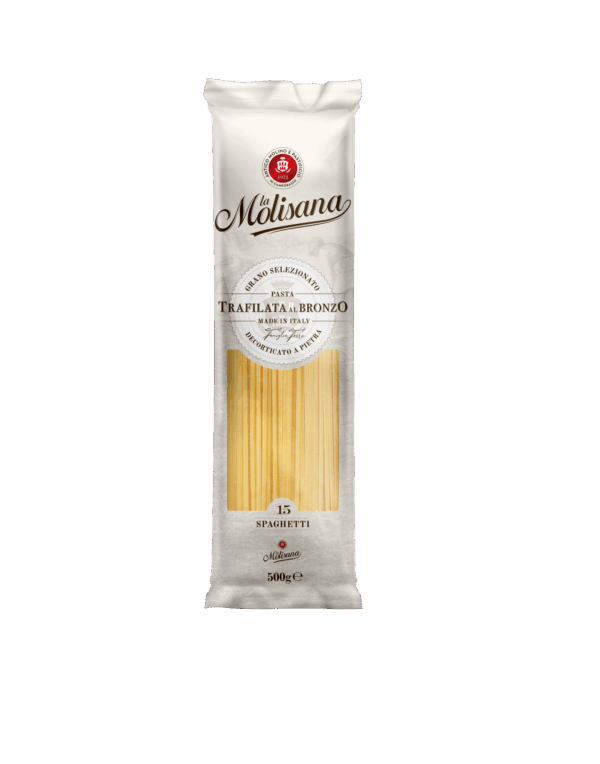 Spaghetti Pasta De Sémola De Trigo Duro La Molisana 500g Caja X12 Paquetes