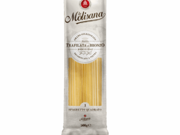 Spaghetto Quadrato Pasta De Sémola De Trigo Duro La Molisana 500g Caja X18 Paquetes