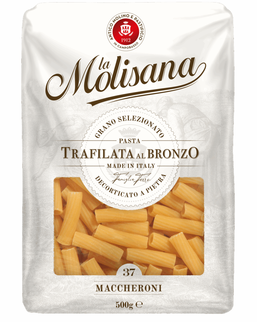 Maccheroni De Trigo Duro La Molisana 500g Paquete X10