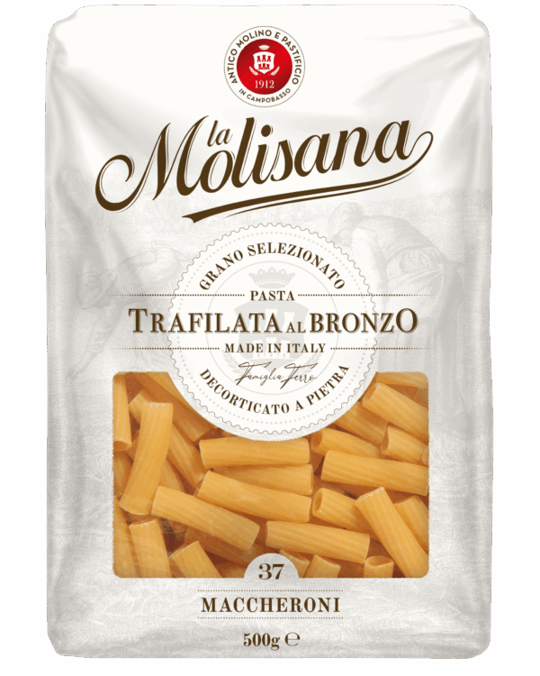 Maccheroni De Trigo Duro La Molisana 500g Paquete X10
