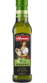 Aceite de Oliva Virgen Extra con Esencia de Albahaca La Española 250ml