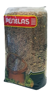 Lenteja Pardina Secas Penelas Paquete 500 Grs