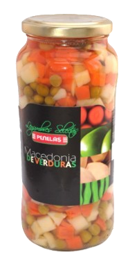 Macedonia De Verduras Cocidas Tarro 570 g