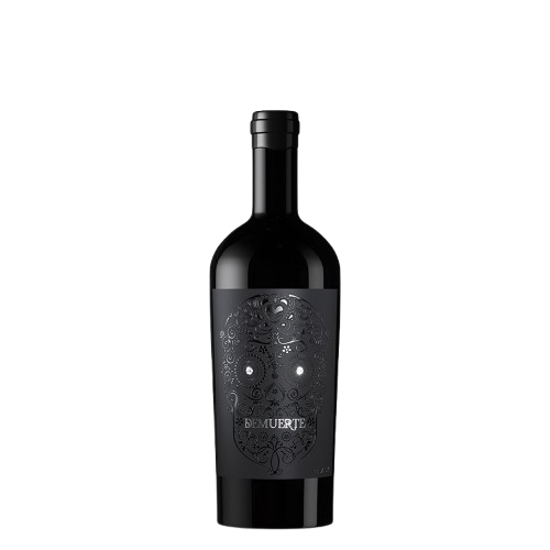 Vino DeMuerte Black Swarovski 750ml Botella