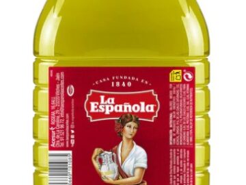 Aceite De Oliva Sabor Suave 0,4º La Española Garrafa 5 Litros