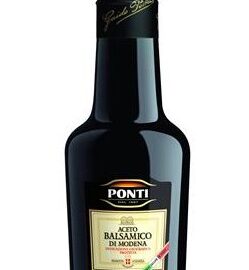 Vinagre Balsámico De Módena Ponti Botella 250 ml