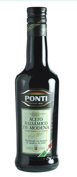 Vinagre Balsámico De Módena Ponti Botella 500 ml