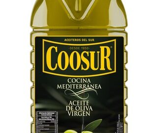 Aceite De Oliva Virgen Coosur Cocina Mediterránea Garrafa 5 Litros