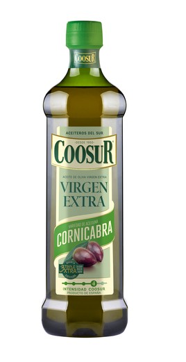 Aceite De Oliva Virgen Extra Coosur Cornicabra Botella 1 Litro