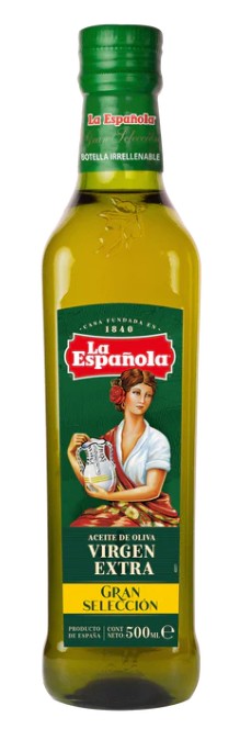 Aceite De Oliva Virgen Extra La Española Gran Selección Cristal 500 ml