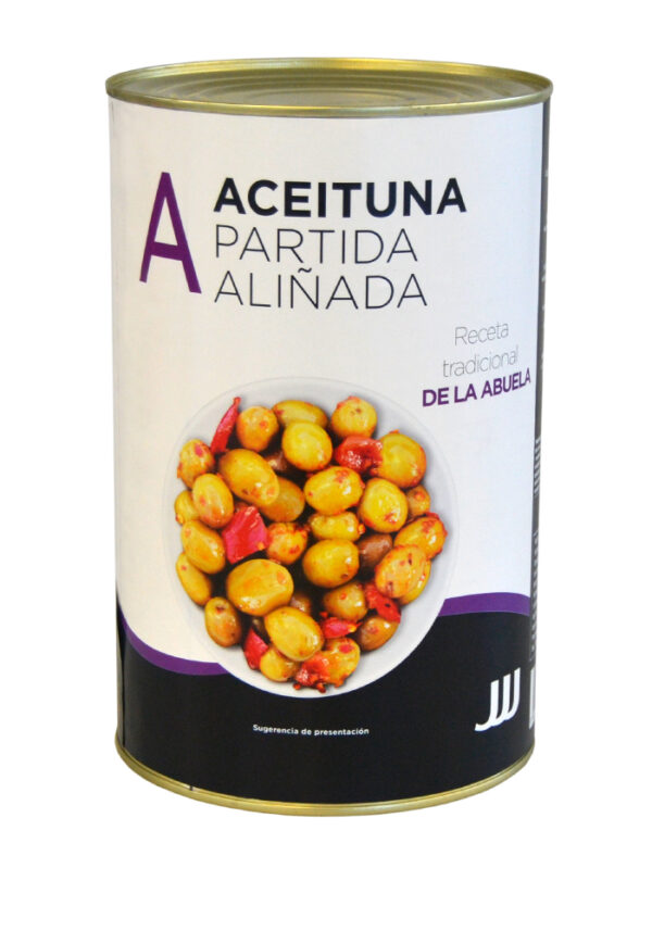 Aceituna Partida Aliñada Receta de la Abuela 5KG
