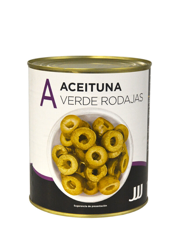 Aceituna Verde Rodajas 3KG