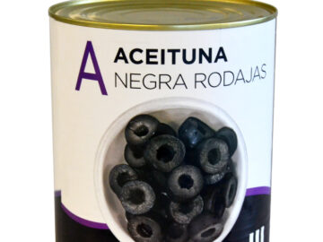 Aceituna Negra Rodajas 3KG