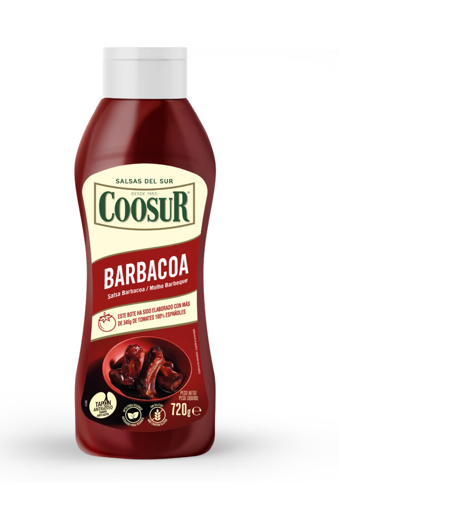 Salsa Barbacoa en Botella Anti Goteo 720ml