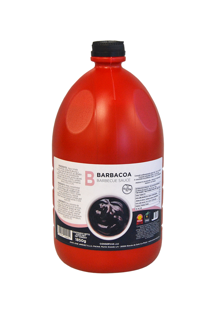 Salsa Barbacoa Garrafa 2KG