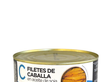 Filetes de Caballa en Aceite de Soja