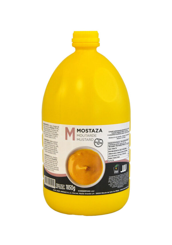 Salsa Mostaza Garrafa 2KG