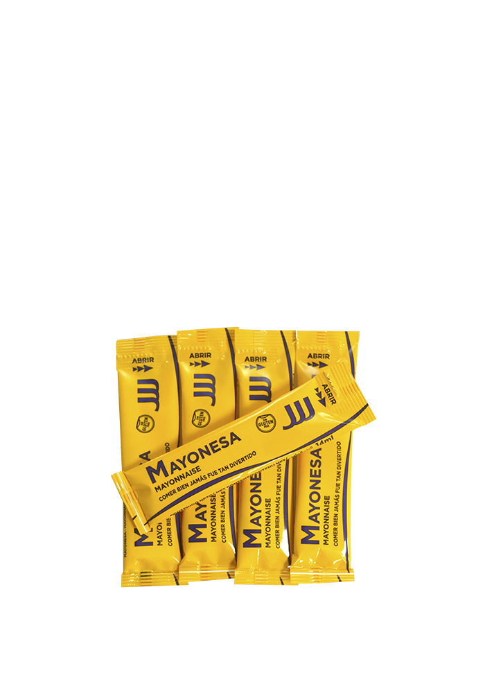 Salsa Mayonesa Monodosis en Sobres 12g