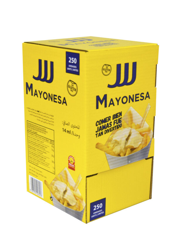 Salsa Mayonesa Monodosis en Caja 250x14g