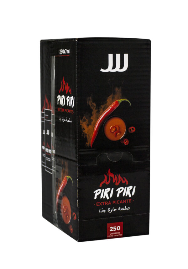 Salsa Piri Piri Picante Monodosis en Caja 250x7ml