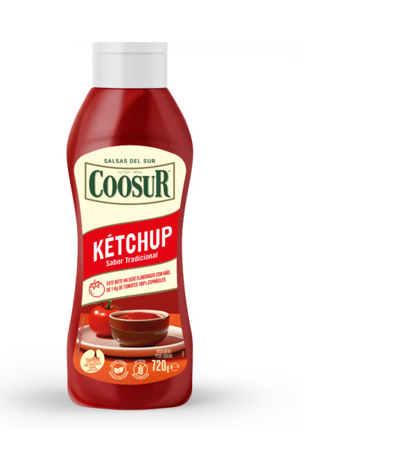 Salsa Ketchup en Botella Anti Goteo 720ml