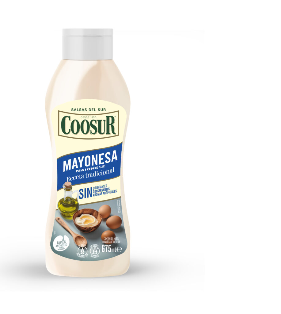 Salsa Mayonesa en Botella Anti Goteo 675ml