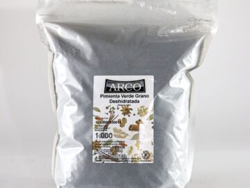 Pimienta Verde Grano Deshidratada